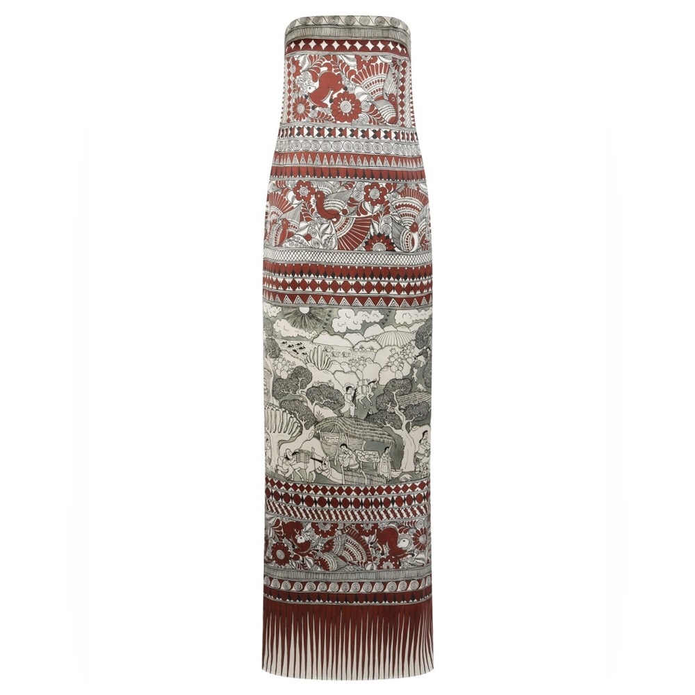 Rodrigo Silk Maxi Dress Heirlome